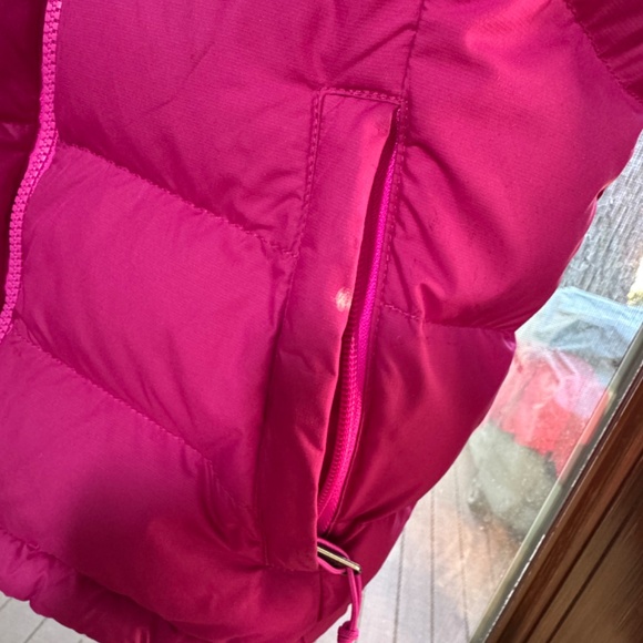 The North Face 700 Puffer Down Jacket Pink Red Womens Small Coat Insulated Ski - Picture 11 of 12